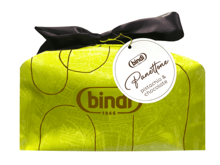 Bindi Pistachio and Chocolate Panettone, 1.65 Lbs (750g) Online Hot Sale