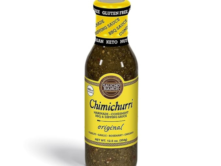 [Best Before: 04 26 25] Gaucho Ranch Chimichurri Original, 12.5 oz Online